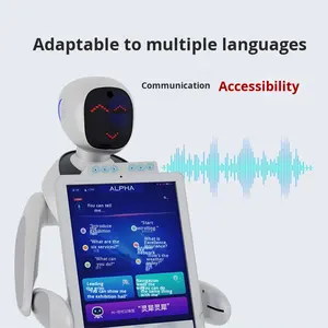 Robot de Bienvenida Inteligente Pangolin, Recepción Empresarial, Interacción por Voz, Guía de Visitantes, Servicio de IA Amy - Product Image 5