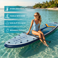 TIDETREK 11'6" 35" Planche de paddle gonflable, Planche de surf, Planche de SUP, Planche de surf gonflable, Vente en gros usine, Prix abordable