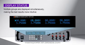 Fuente de Alimentación de CC de Escritorio Programable de 4 Canales y 5 Dígitos MATRIX de 60 V, 3 A y 720 W para Reparación Electrónica y Uso Industrial - Product Image 5