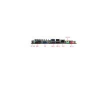 Penjualan terlaris murah Intel Alder Lake-N Series N200 N100 N97 N95 CPU Lvds Rs232com Mini Itx Motherboard untuk Mini Pc