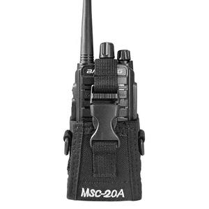 MSC-20A, talkie-walkie sac étui MSC-20A étui de transport en Nylon pour <span class=keywords><strong>Kenwood</strong></span> Portable <span class=keywords><strong>radio</strong></span> BaoFeng UV-5R UV-6R GT-3 BF-888S UV-82 - Product Image 1