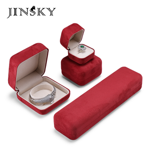 Velvet Jewelry Box Multi Size Colorful <b>Ring</b> <b>Necklace</b> Bracelet Bangle Bead Storage Box For Jewelry Display - Product Image 3