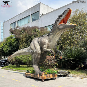 Modelo de Dinosaurio de <span class=keywords><strong>Jurassic</strong></span> Park a Tamaño Real Personalizado, Dinosaurio Realista Animatrónico, Estatua de <span class=keywords><strong>Indominus</strong></span> <span class=keywords><strong>Rex</strong></span> para Parque Temático - Product Image 1