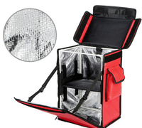 42L 58L Livraison à emporter Emballage Sac Moto Mochilas Avec Logo Refroidisseur Sac À Dos Sac Pizza Café Livraison Sac Camping