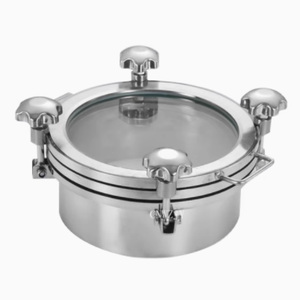 <span class=keywords><strong>Sanitaire</strong></span> en acier inoxydable verre couvercle de trou d'homme - Product Image 3