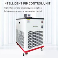 Équipement de refroidissement industriel personnalisé de haute qualité à refroidissement par eau, machine de refroidissement d'eau 10L 30L 40L