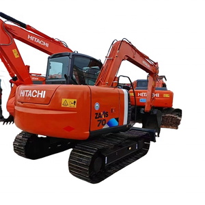 Pelle sur chenilles Hitachi ZX70 équipée d'Isuzu CC-4JG1EPA certification CE moteur à grande vitesse ZX70 pelle d'occasion à vendre - Product Image 1