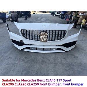 Nhà Cung Cấp Toàn Cầu AMG Phong Cách Phía Trước Bumper Lip Kit Đối Với Mercedes 2013-2023 Cla117 Cla45 Cla200 Cla220 Cla250 Bumper Bìa - Product Image 4