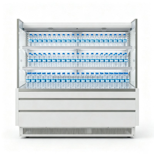 Armoire à rideau d'air multicouche de 1,5 mètre, haute qualité, à économie d'énergie, idéale pour les réfrigérateurs de présentation de boissons - Product Image 1