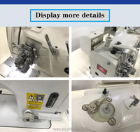 Machine à coudre à double aiguille RN-872UBT, équipement de couture pour sacs écologiques, équipement à double aiguille et double fil.