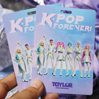 Carte de visite personnalisée Keepfly, carte cadeau en plastique, carte VIP avec logo/code QR/estampage à chaud pour lanière