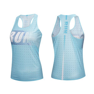 Chaleco Deportivo Sin Mangas Personalizado para Mujer, Estampado Sin Costuras, Ligero, Transpirable, de Secado Rápido, para Maratón, Running, Fitness, Yoga - Product Image 4