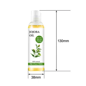 Customized Private Label Bulk Organic Carrier Oil Pure Jojoba Nut Oil Olive Oil Almond Oil Coconut Oil Facial Skin Hair