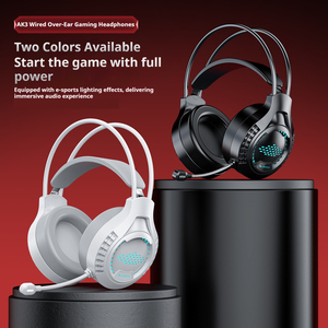 Casque de jeu filaire Smailwolf AK3, son surround USB 7.1, haut-parleur de 50 mm, éclairage RVB, micro à réduction de bruit pour PC, <span class=keywords><strong>PS5</strong></span>, ordinateur portable - Product Image 2