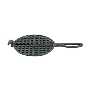Migliore fabbrica di fabbrica macchina per <span class=keywords><strong>Waffle</strong></span> da cucina a buon mercato antiaderente in ghisa manico stampo per cottura materiale in metallo per PC cono per cialde - Product Image 3