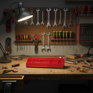 Gabinete de Herramientas RIB2 5003 Rojo, Organizador de Almacenamiento para Taller - Product Image 3