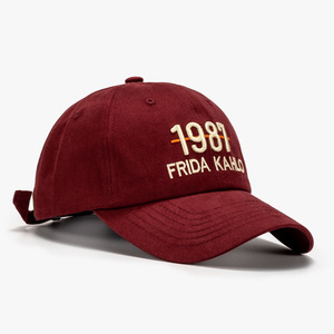 Sombrero de verano informal bordado <span class=keywords><strong>1987</strong></span> para mujeres y hombres, gorra de béisbol de estilo callejero con visera de pato, imagen deportiva, tela común - Product Image 3