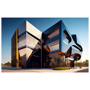 Structure en acier préfabriquée multi-étages de haute qualité et moderne pour appartements et immeubles de bureaux, adaptée aux applications commerciales - Product Image 1