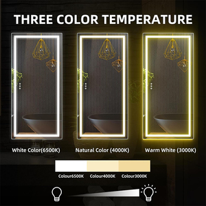 Modern Design <strong>Wall</strong> Mounted CE Approved <strong>Rectangle</strong> LED Bathroom <strong>Mirror</strong> - Product Image 3