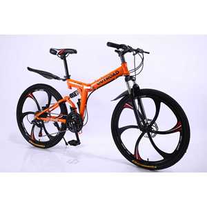 Bicicleta de Montaña Plegable Outroad R-100 de 26 Pulgadas, Cuadro de Aleación de Aluminio, Horquilla con Suspensión, Ancho de Neumático 26*2.5 - Product Image 4