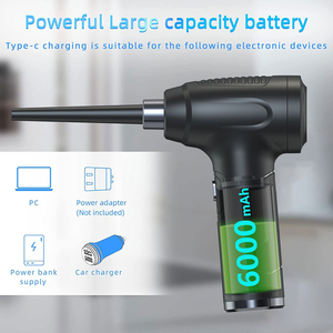 4-in-1 Battery Powered Wireless Handheld Vacuum Cleaner ABS Brushless Motor <b>USB</b> 120W Car Home Portable Wet Dry - Product Image 5