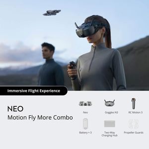 Light & Portable Dij Neo Motion Fly More Combo Fly More Dj Neo All Combo 4K Ultra-<b>Stabilized</b> Video - Product Image 6