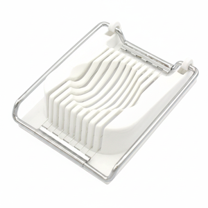 Trancheuse à oeufs durs de 11cm coupeur d'acier manuel écologique outils d'oeufs en métal inoxydable de haute qualité boîte de 170 batteurs à oeufs - Product Image 2