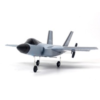 Avions RC pour débutants FX-935 4CH 2,4 GHz, F-35 Lightning II, modèle en mousse à voilure fixe, facile à piloter, batterie incluse, passe-temps de vol