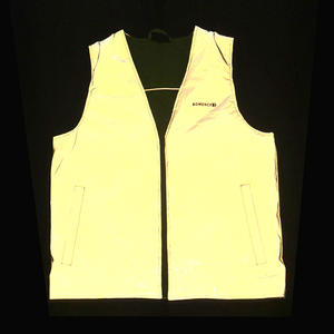 Veste d'hiver en polyester réversible pour femmes, veste chaude et unie vierge pour hommes, gilet sans manches réfléchissant pour l'extérieur, vente en gros - Product Image 3