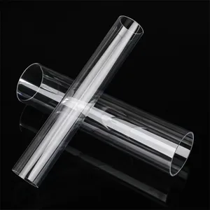Hot Sale 50mm 300mm Diameter Transparent Acrylic Pipe Cylinders Clear Plastic Pmma Tube