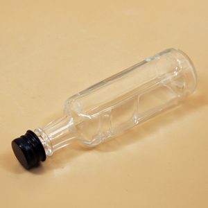 Wholesale 40ml Clear <strong>Mini</strong> Beverage Juice Coffee Wine Whisky Vodka Spirit Liquor Glass <strong>Bottle</strong> with Lids - Product Image 5
