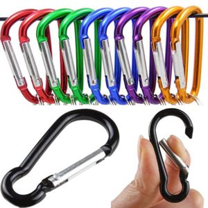 Mousqueton en alliage d'aluminium en forme de D, 5 kg, à dégagement rapide, pour sac à dos, bouteille d'eau, usage masculin - Product Image 2