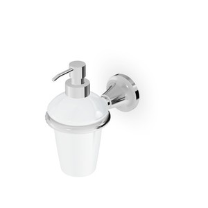 Zucchetti Agorà distributore automatico di sapone a parete 1000ml ABS Double e Dispenser di sapone in schiuma per uso domestico - Product Image 1