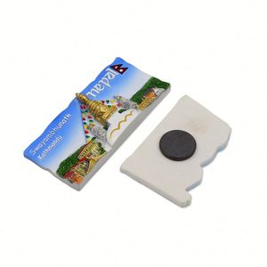 Custom Ireland Souvenir Resin Digital Printing 3D Polyresin <b>Fridge</b> Magnet Refrigerator Sticker - Product Image 5