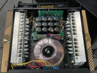 Amplificateur de puissance professionnel 2U, amplificateur de classe H, amplificateur stéréo 2 canaux, 1000 W par canal, subwoofer pour performance scénique