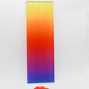 Chất lượng cao màu kính Gradient kính nhiều lớp Tempered Kính màu cho trang trí Xây Dựng Thương mại cửa - Product Image 3