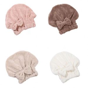 YSD Toalla Para El Cabello Camiseta Toalla para el cabello Popular Más vendido Microfibra Secado rápido Satén Peluquería Toalla para la cabeza - Product Image 1