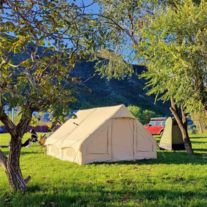 Caliente divertido lujo al por mayor Oxford 12 cuadrado automático grande Camping inflable hogar tienda a prueba de agua - Product Image 6