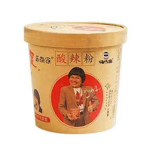 Instant Rice Noodles hot and Sour Powder Snacks Silky-smooth Chewy Rice Noodles with Piping Hot Aromatic Soup Mix