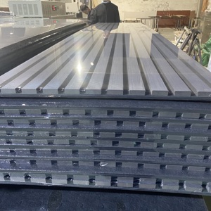Pannello Decorativo Fonoassorbente a <span class=keywords><strong>Doghe</strong></span>, Pannelli Acustici da Parete <span class=keywords><strong>in</strong></span> MDF, Pannelli Aku - Product Image 4