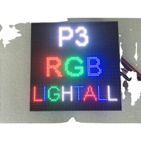 Pixels polychromes extérieurs du module 64x64 d'écran de la haute définition P3 192x192mm SMD LED