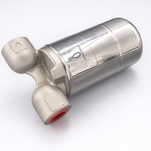 IB701 Instalación Horizontal Acero Inoxidable SS304 316 Abrazadera Sanitaria NPT BSPT con Junta de Grafito Tipo Cubeta Invertida para Gas de Alta Temperatura - Product Image 2