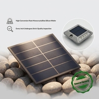 Mini IBC SMT personnalisé pour module solaire PET ETFE ultra-mince de type N 60x60mm pour capteur LoRa, collier pour bétail, verrou de vélo intelligent