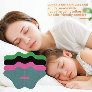 Cinta Adhesiva Bucal Transpirable en Forma de Labios para Dormir, Antirronquidos, Sellador Bucal, Parche Corrector de Respiración Bucal - Product Image 4