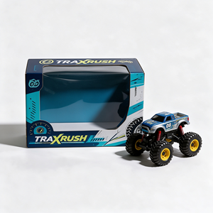 Custom Printed High Quality Recyclable Children Toy Corrugated Box Kids Toys Boxes With Window <b>Doll</b> Toy <b>Car</b> Packaging Box - Product Image 1