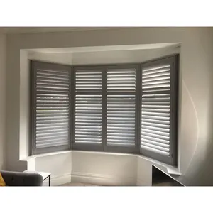 Bộ Nội Thất Nhà Bếp Hiện Đại PVC Plantation Shutter Windows Trực Tiếp Từ Trung Quốc