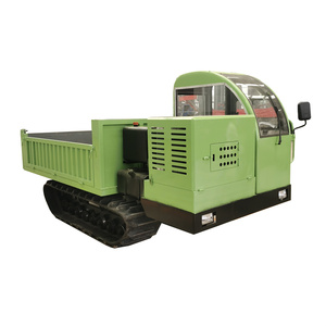 Dumper sur chenilles 5t avec châssis en acier, moteur Yunnei, engrenages à haut rendement pour l'Indonésie - Product Image 2