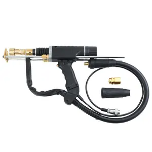 Stud Welding Gun, 1Pcs Capacitor Discharge (CD) Stud Welding Gun Welding Torch + 6Pcs M3 to M10 Collet