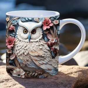 Nouvelle <span class=keywords><strong>tasse</strong></span> à café en céramique créative 3D en forme de <span class=keywords><strong>hibou</strong></span>, <span class=keywords><strong>tasse</strong></span> à eau vintage créative, <span class=keywords><strong>tasse</strong></span> à café en céramique en forme de cheval - Product Image 3