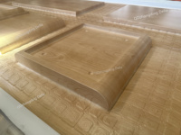 Presse à membrane sous vide automatique, machine de laminage de film PVC pour portes MDF, armoires, meubles de cuisine